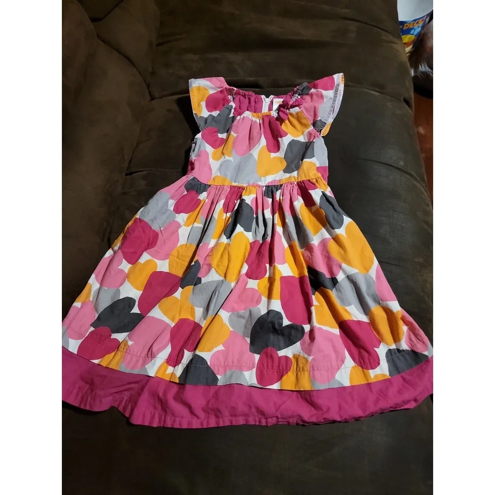 Gymboree panda academy back‎ to school heart dress size 7